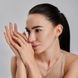 Серебряное кольцо с золотыми вставками 296к 15
