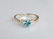 Серебряное кольцо с золотом 140к 15